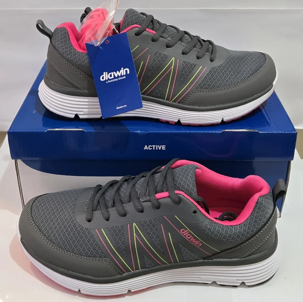 Diawin Cloudy Orchid Diabetic Wide Shoes‎